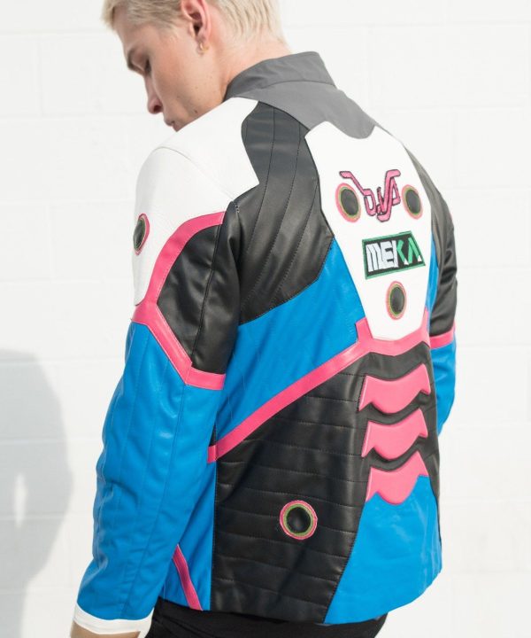 Mens Overwatch DVA Leather Jacket