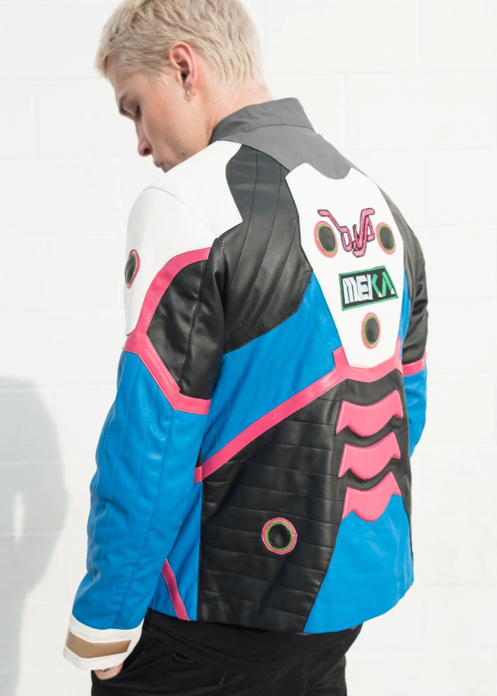 Mens Overwatch DVA Leather Jacket