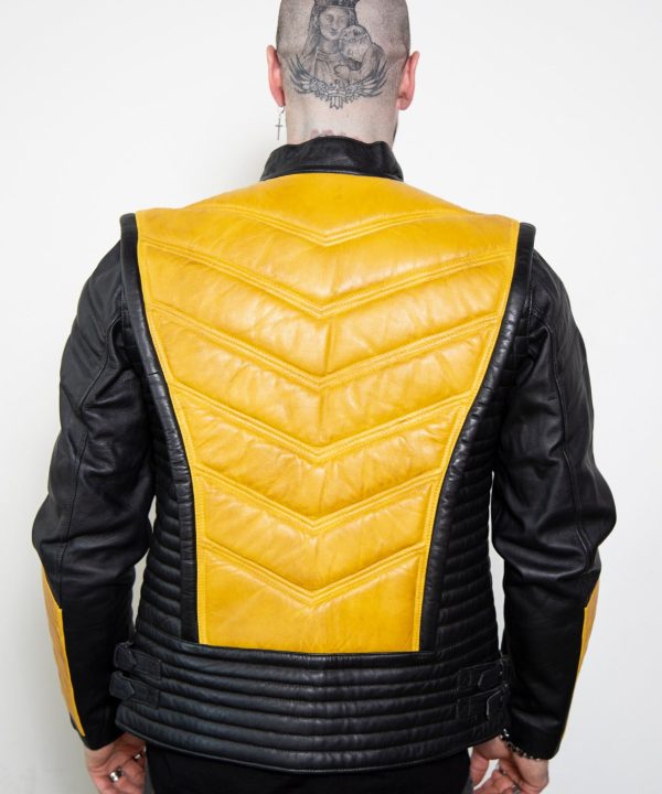 scorpion mortal kombat 11 costume cosplay leather jacket