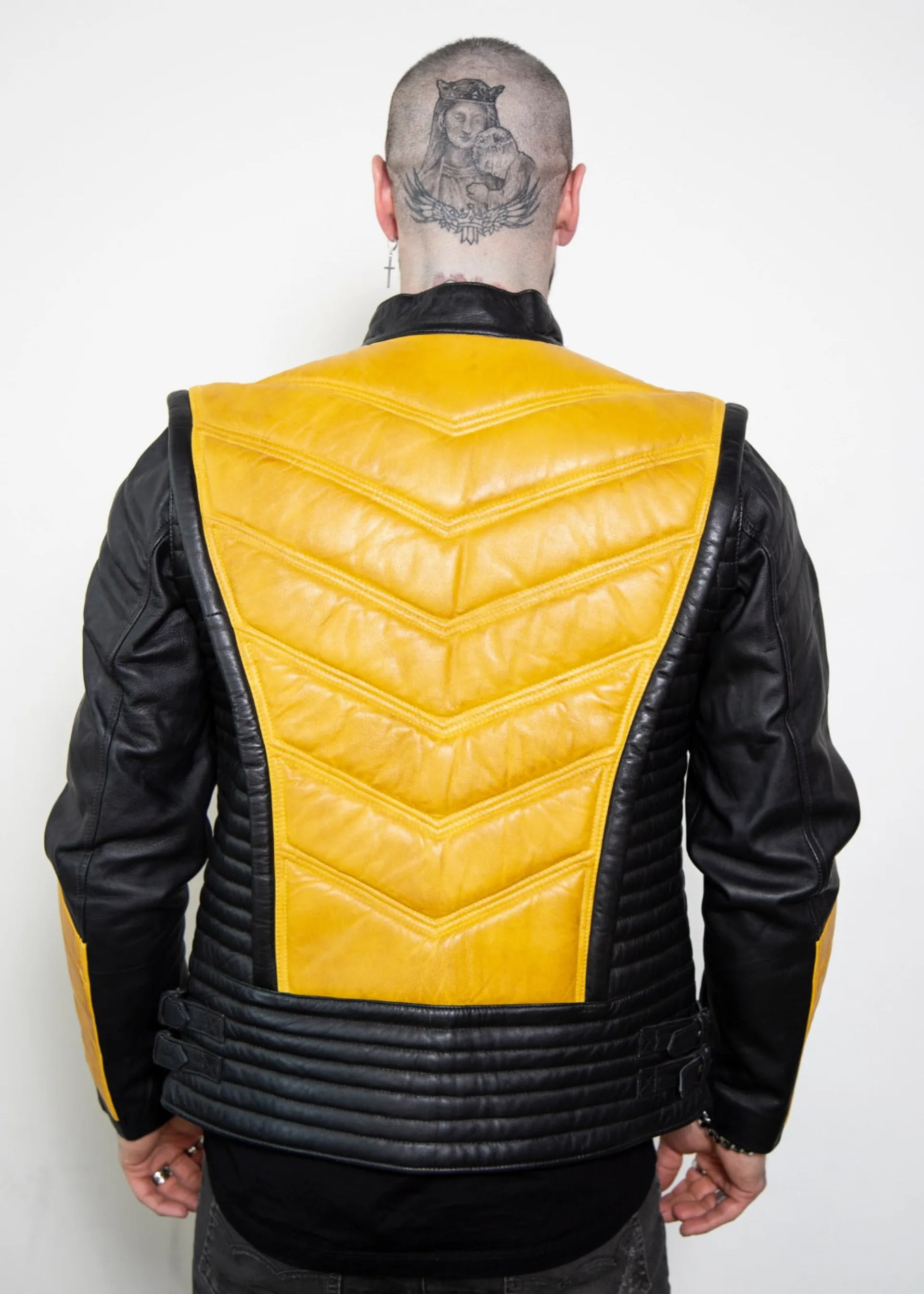 scorpion mortal kombat 11 costume cosplay leather jacket