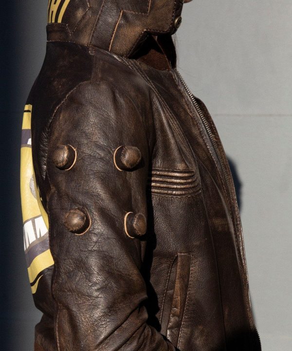 Overwatch Womens Junkrat Leather Jacket