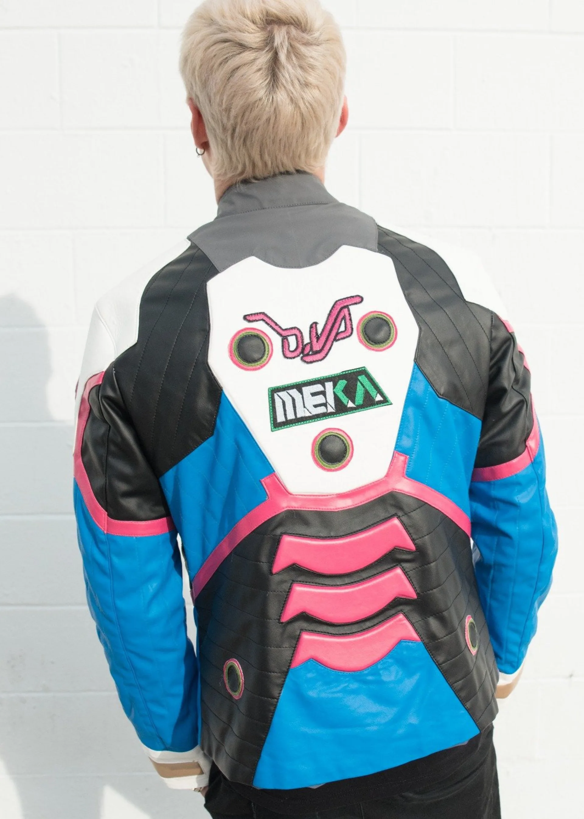 Mens Overwatch DVA Leather Jacket