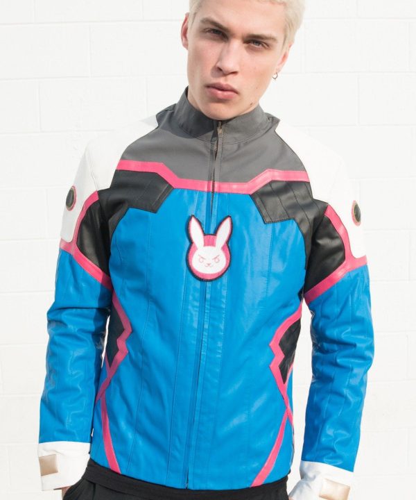 Mens Overwatch DVA Leather Jacket