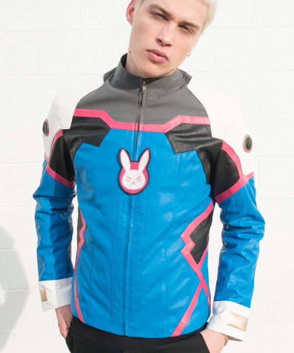 Mens Overwatch DVA Leather Jacket