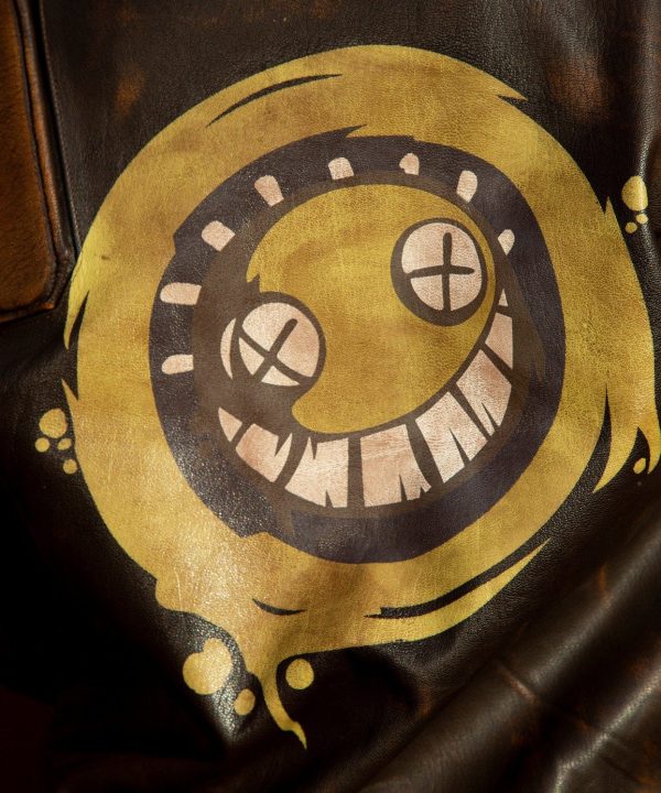 Junkrat Leather Jacket Logo Overwatch Hoodie Jacket