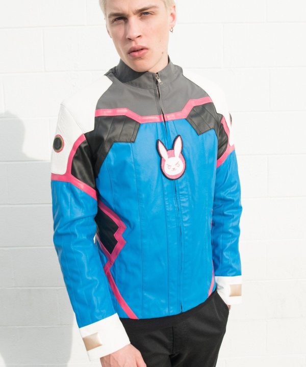Mens Overwatch DVA Leather Jacket