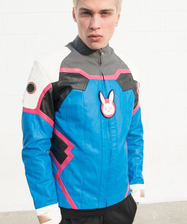 Mens Overwatch DVA Leather Jacket
