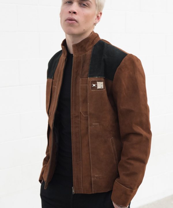 Mens Star Wars Han Solo Leather Jacket