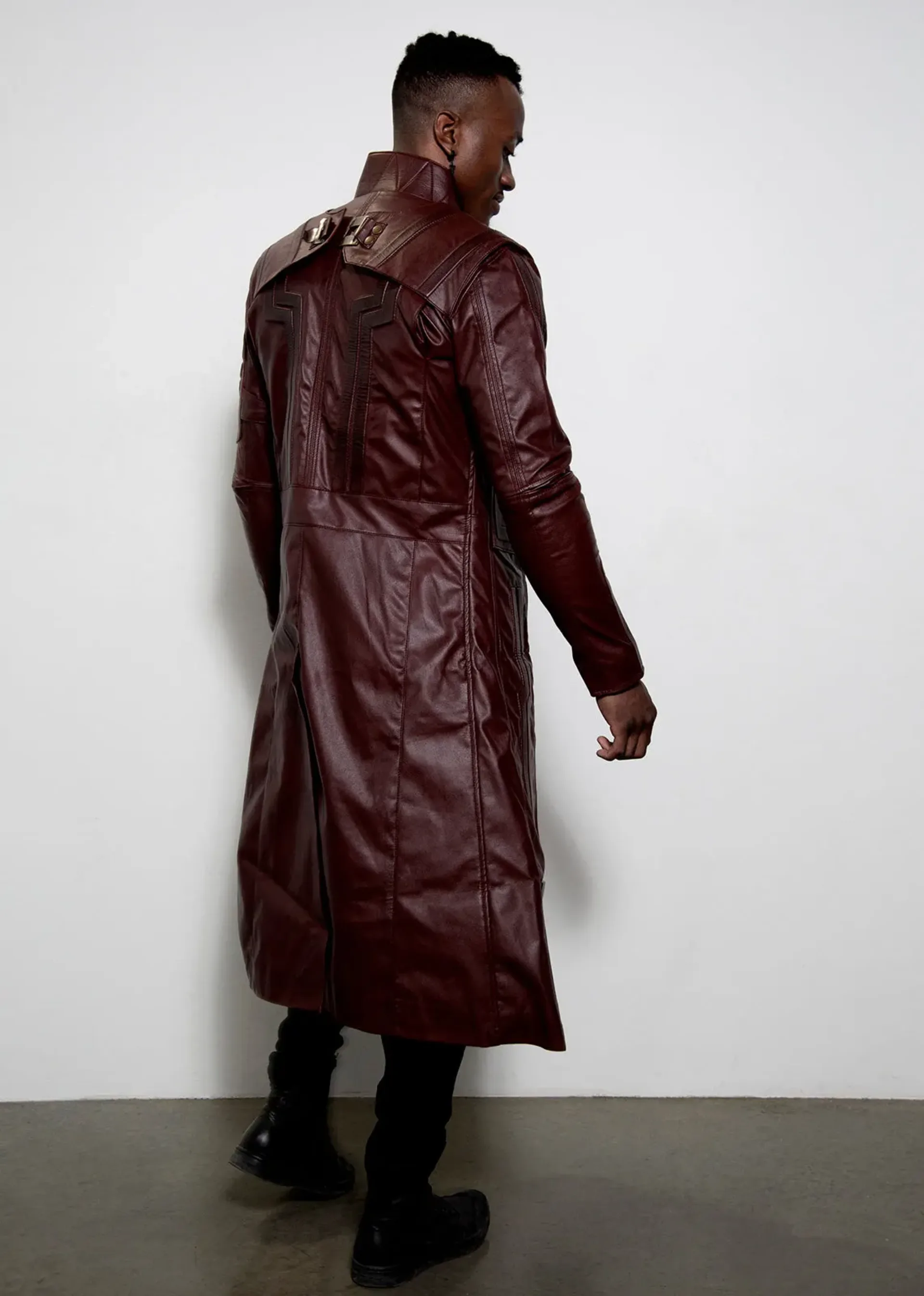 starlord chris pratt leather coat cosplay replica