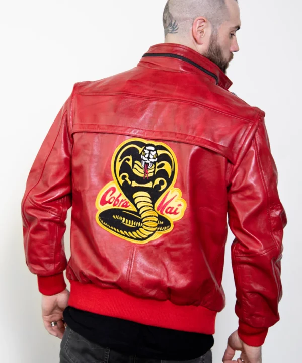 daniel larusso karate kid leather jacket