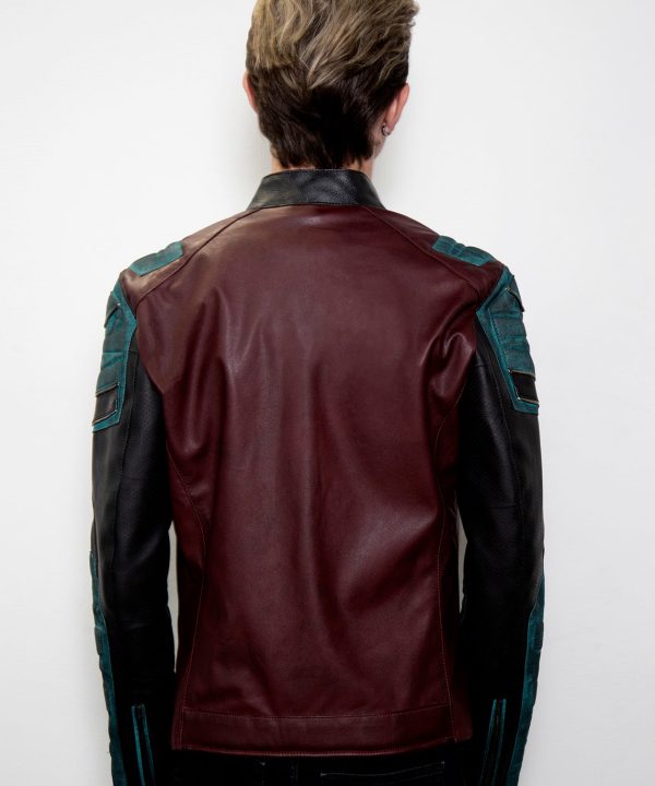 robin jason todd armor titans leather jacket