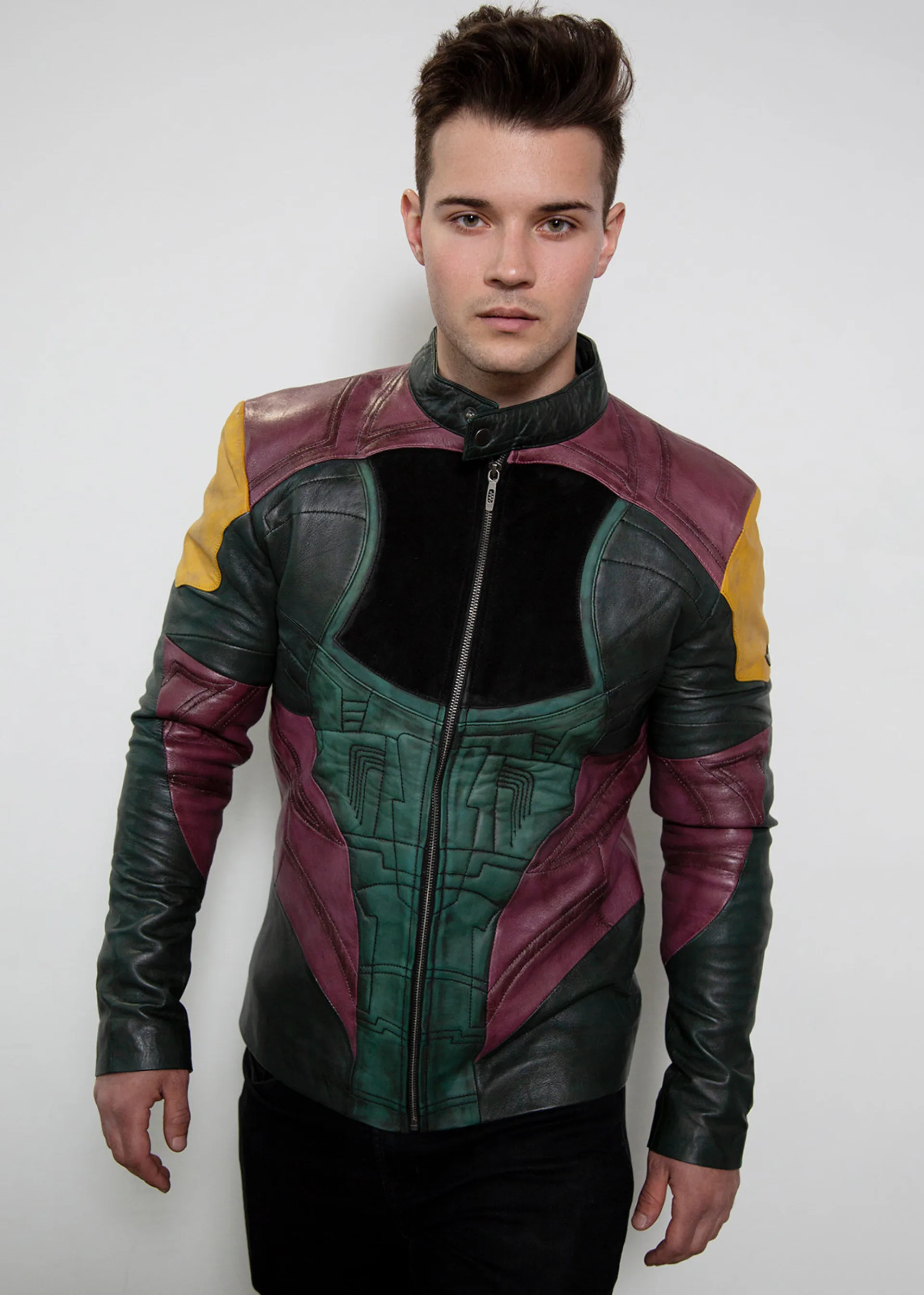 boba fett mandalorian armor leather jacket star wars