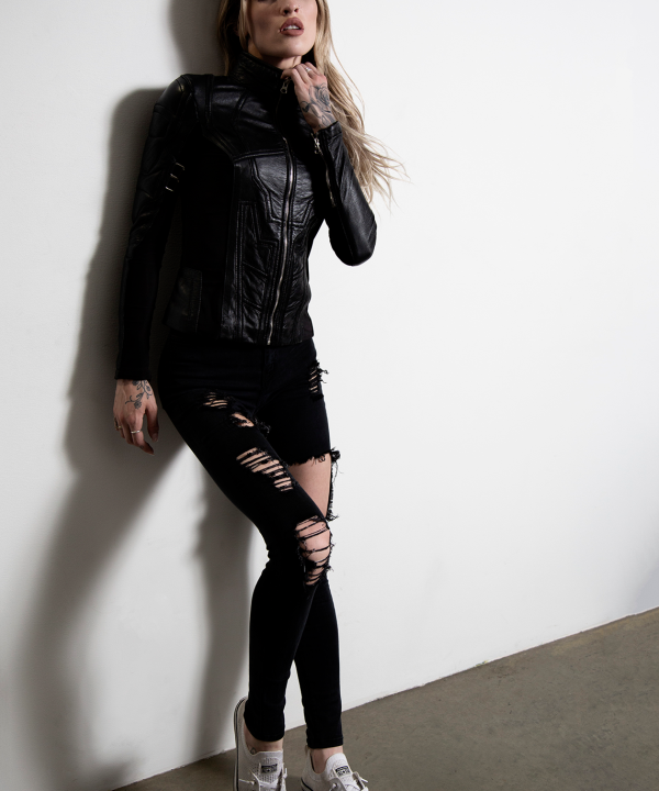 black widow assassin black leather suit avenger costume