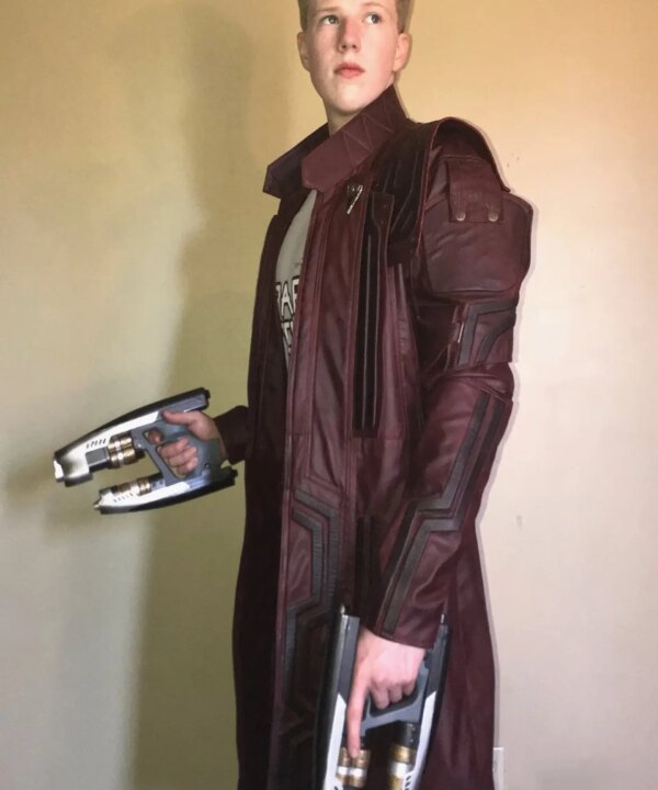 Starlord Trench Coat Leather Jacket Guardians of the galaxy 2 Luca Designs2