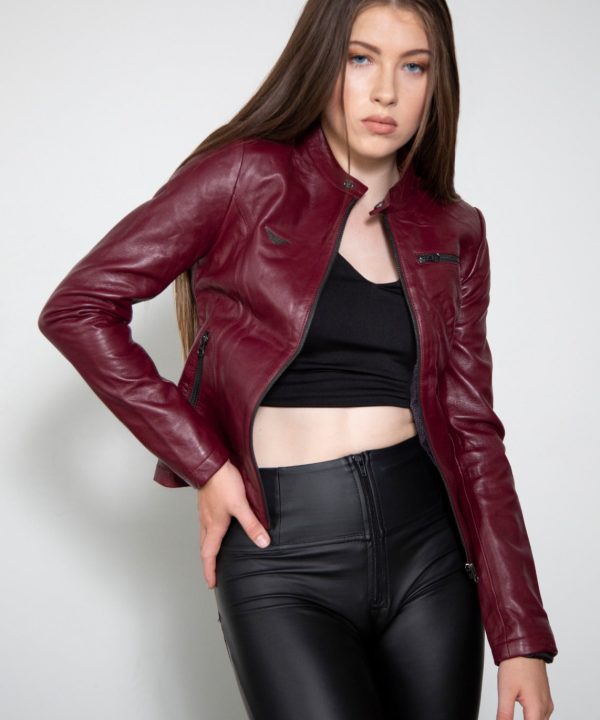 Resident Evil 2 Claire Redfield Motorcycle Leather Jacket