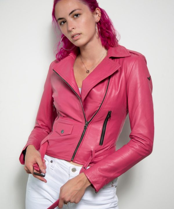 Barbie Princess Pink Leather Jacket
