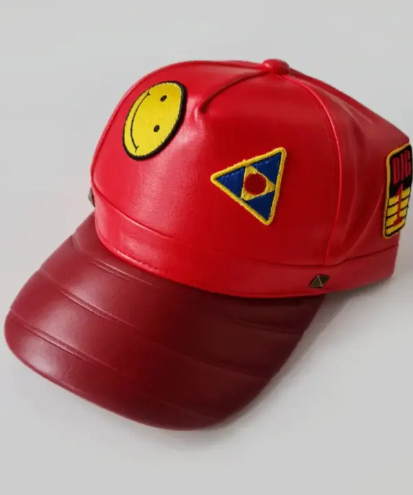 akira manga red leather hat