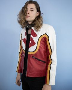 Angelina Jolie Suzuki Hackers Movie Red White Jacket Kate Libby