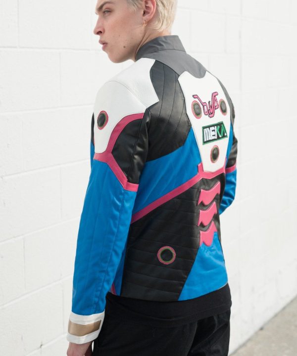 Mens Overwatch DVA Leather Jacket