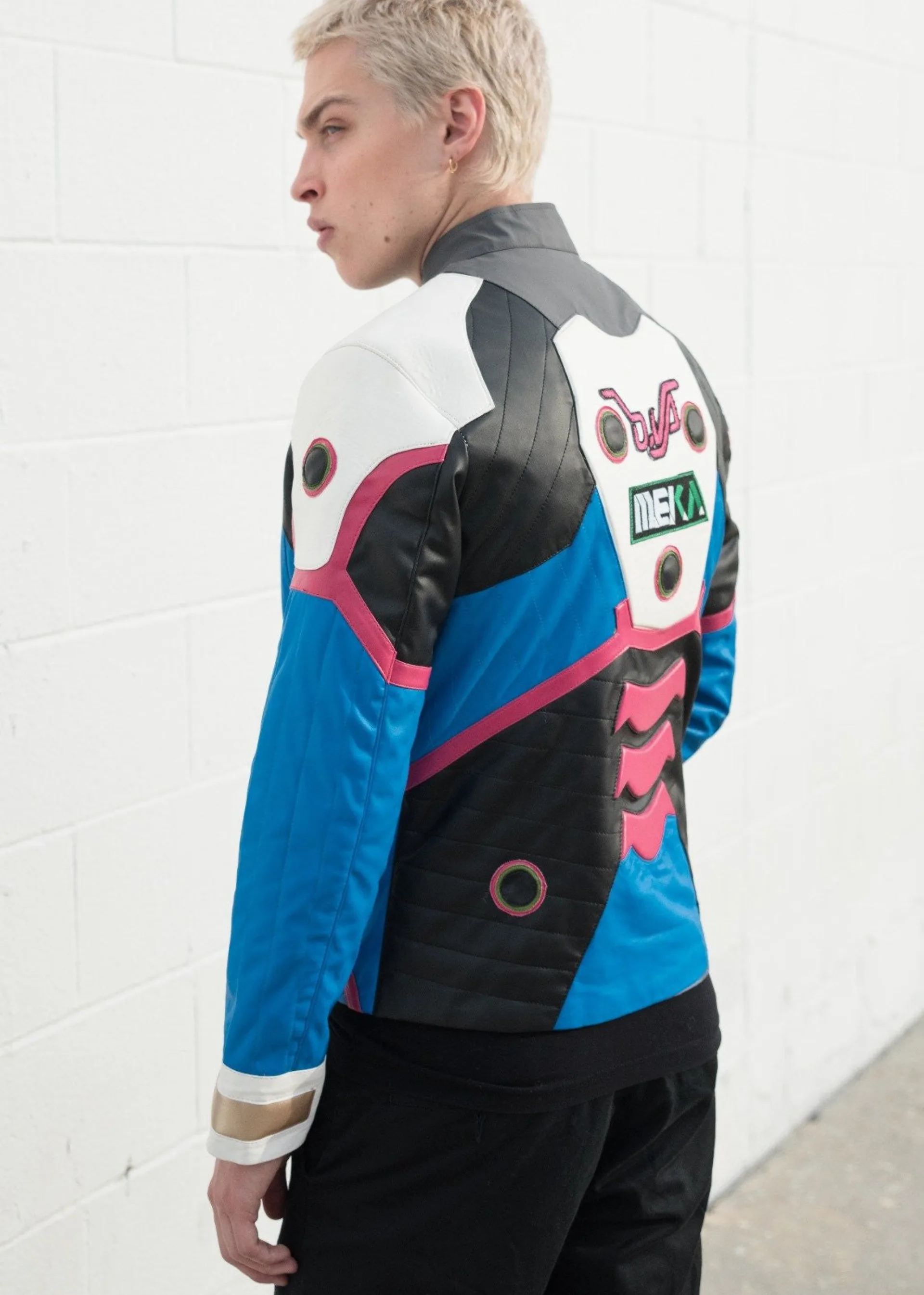 Mens Overwatch DVA Leather Jacket