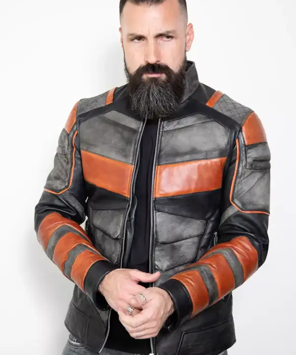 deathstroke armor leather jacket