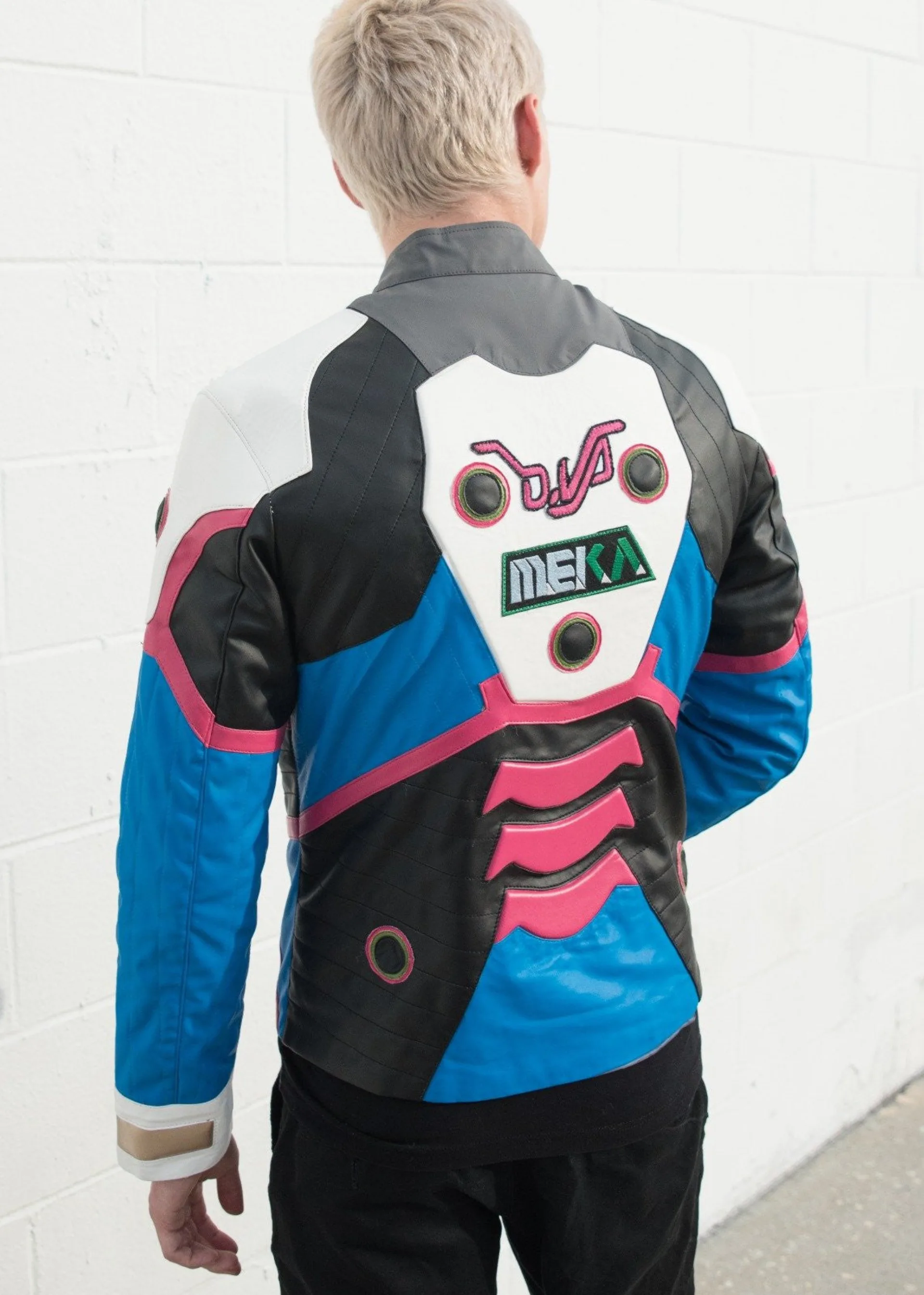 Mens Overwatch DVA Leather Jacket