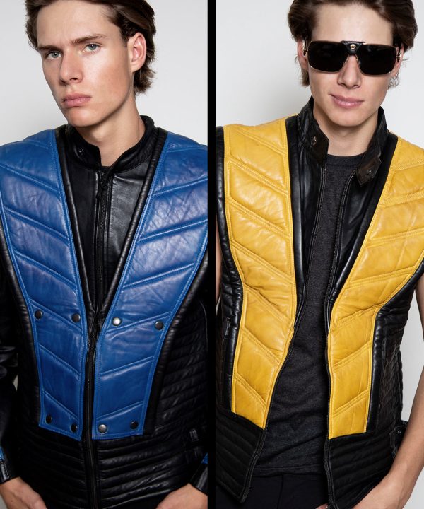 mortal kombat scorpion and subzero leather jacket bundle