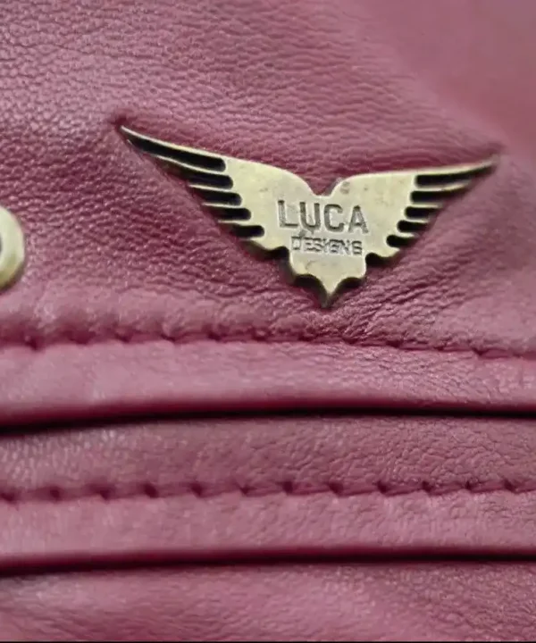 Star Lord Leather Jacket Luca Designs Logo