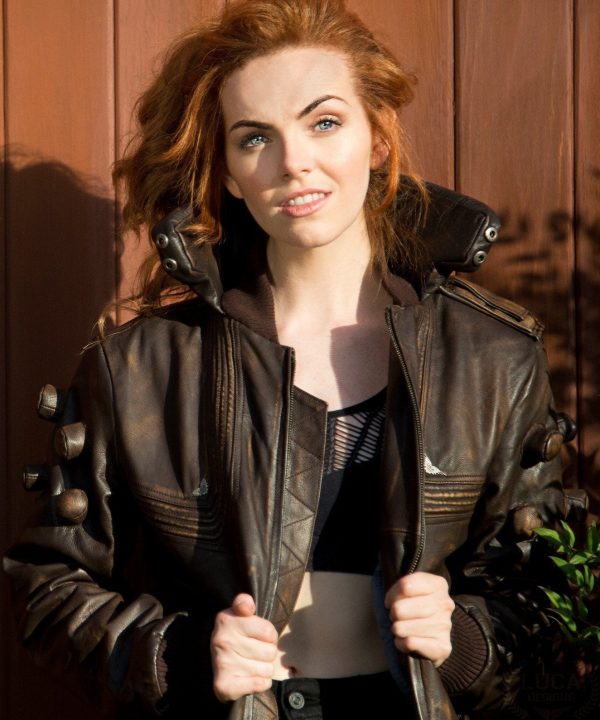 Overwatch Womens Junkrat Leather Jacket