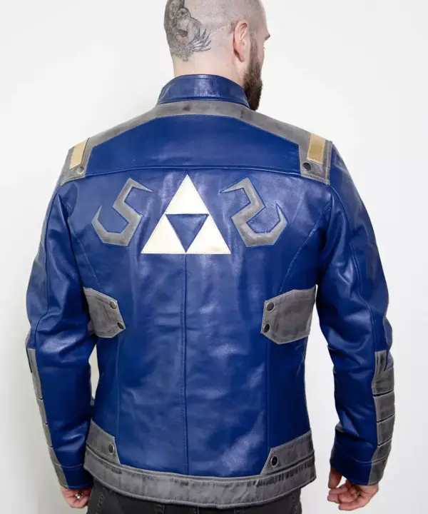 zelda hyrule shield replica triforce moto jacket