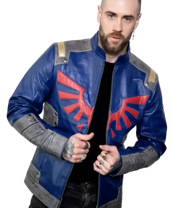 Buy Mens zelda hylian shield replica jacket