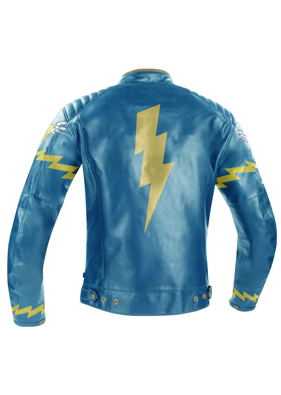 blue wonderbolts rainbow dash leather jacket my little pony