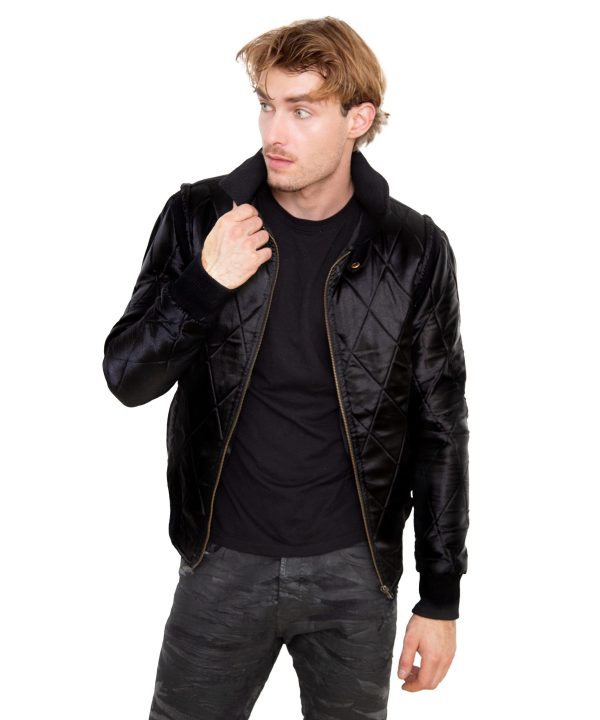 Drive Scorpion Bomber Jacket Blackout Version