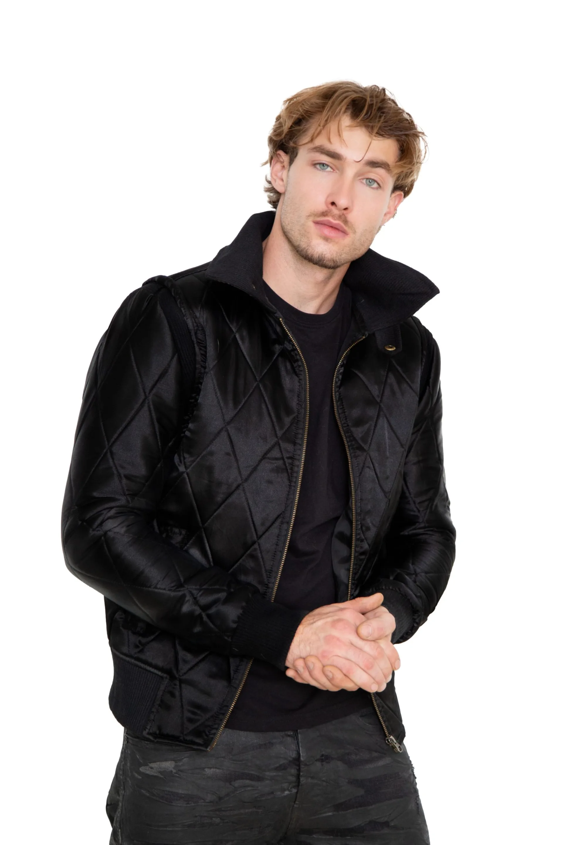 Drive Scorpion Bomber Jacket Blackout Version