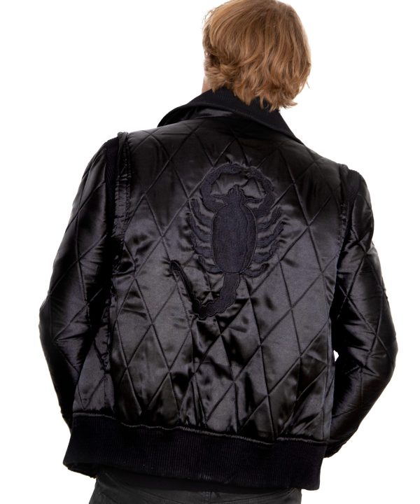 Drive Scorpion Bomber Jacket Blackout Version