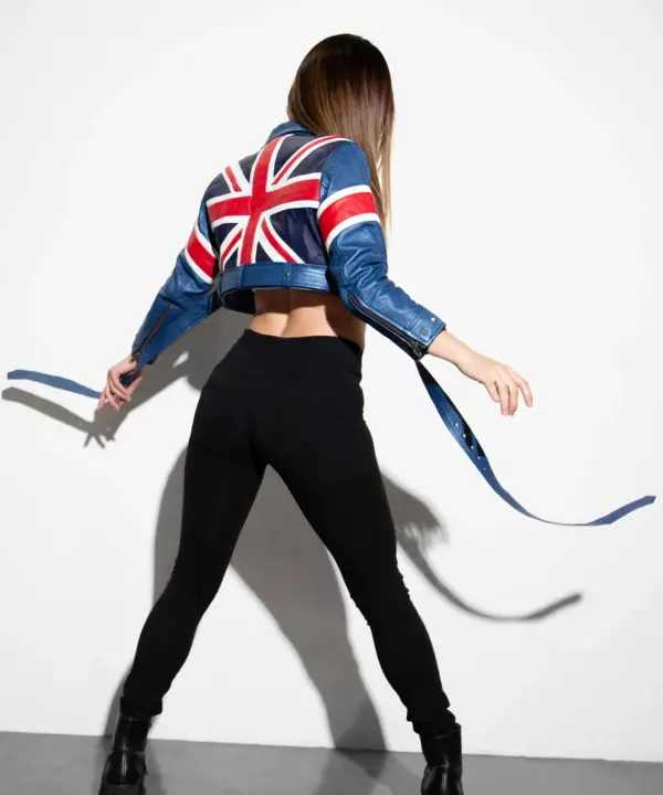 british flag leather jacket