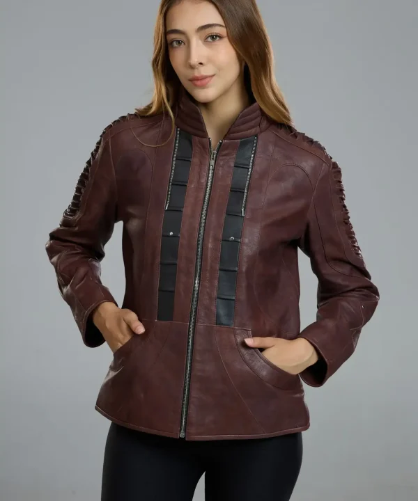 Star Trek Picard Alien Leather Jacket