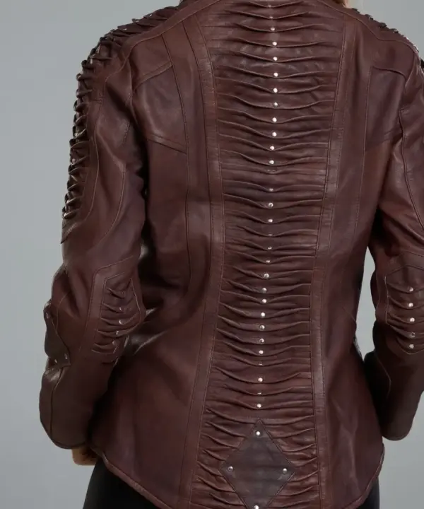 Star Trek Picard Alien Leather Jacket