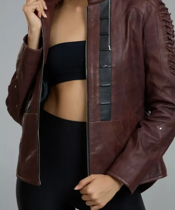 Star Trek Picard Alien Leather Jacket