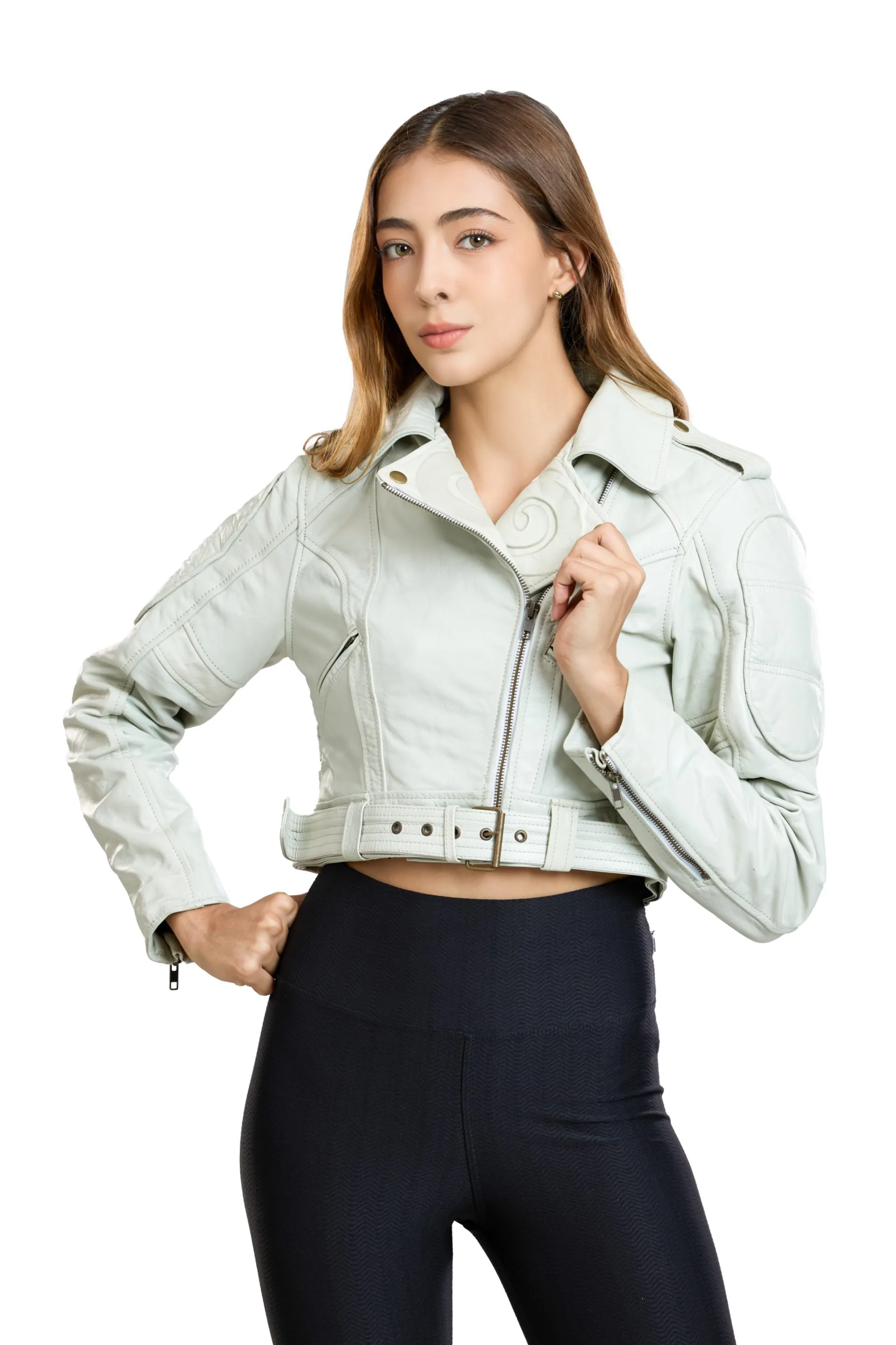 Lady Devil May Cry Women's Moto Leather Jacket