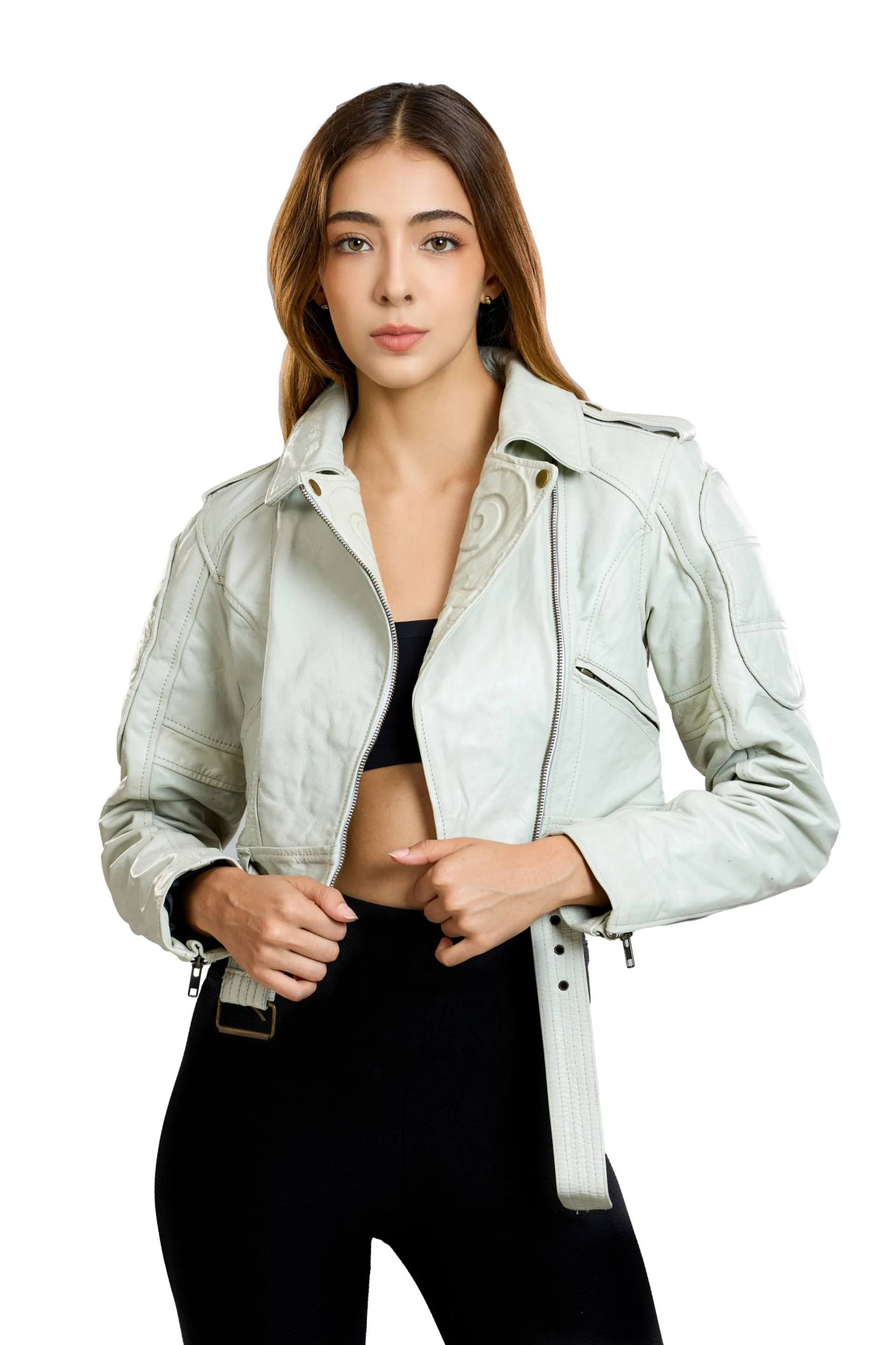 Lady Devil May Cry Women's Moto Leather Jacket